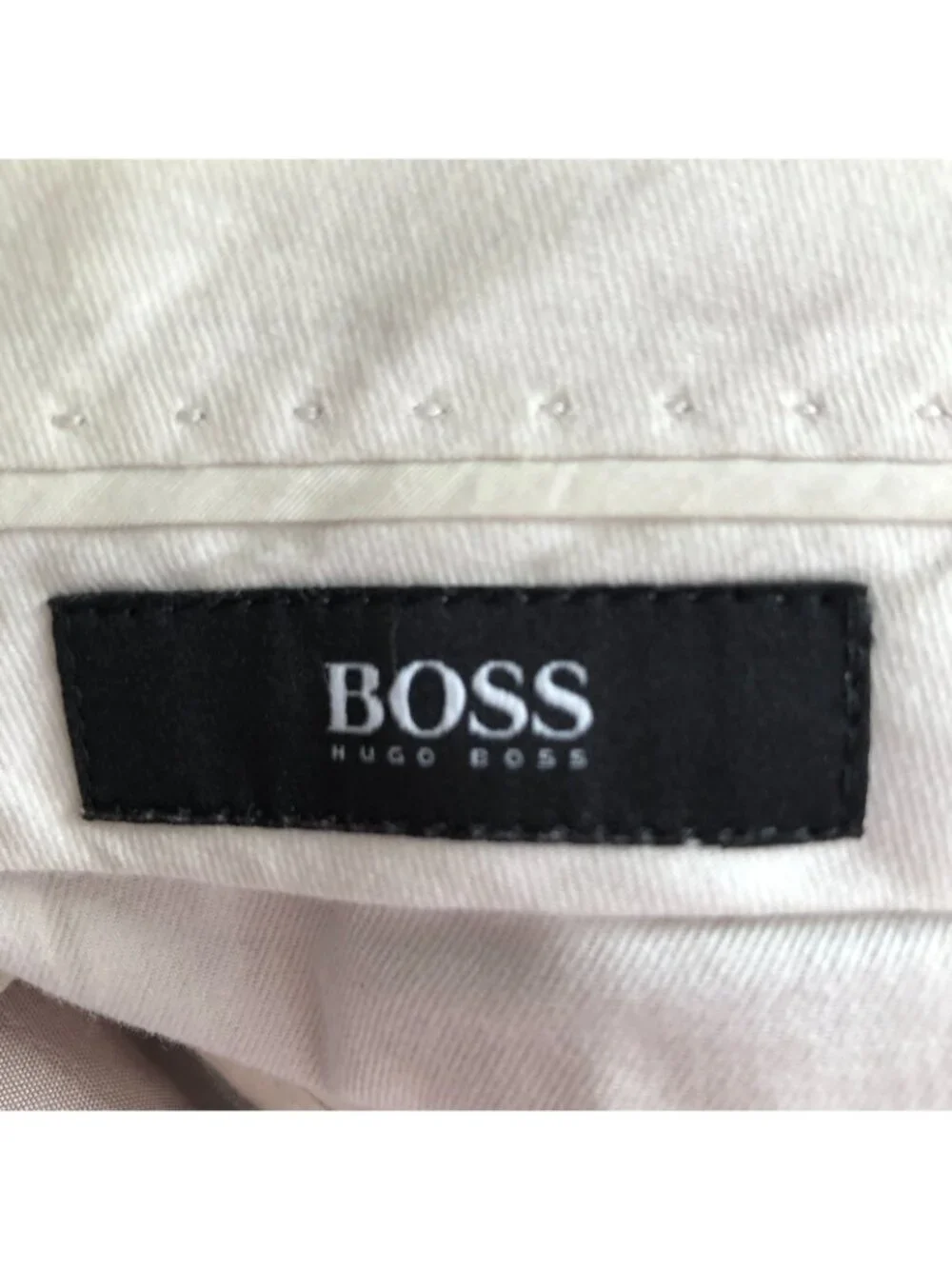 HUGO BOSS Straight Stretch Red Cotton Pants Men's size 38R 38x28 Preppy